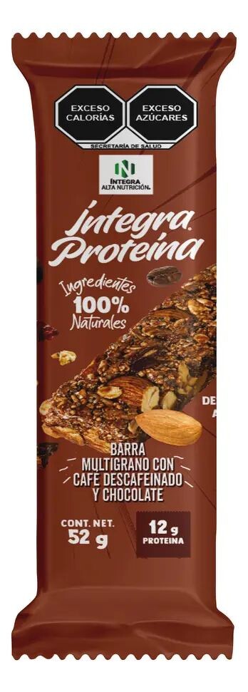 Barra Multigrano con Caf&eacute; Descafeinado y Chocolate