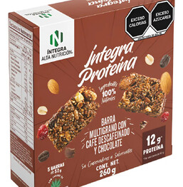 Barra Multigrano con Caf&eacute; Descafeinado y Chocolate