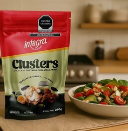 Clusters Coco Tostado Con Amaranto Snack Keto
