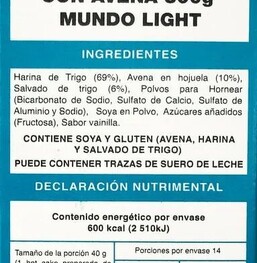 Harina Para Hot Cakes Integrales Con Avena